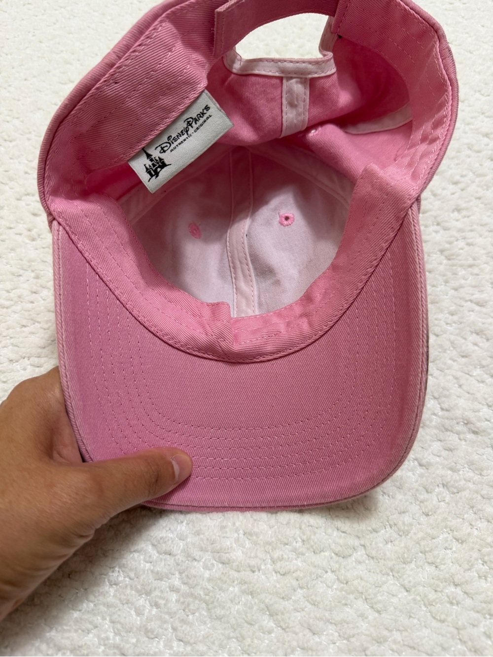 Disney Parks Mickey Mouse Pink Baseball Cap Adjustable Walt Disney World - Picture 5 of 10